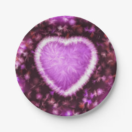 Dauerhafte Liebe Pappteller