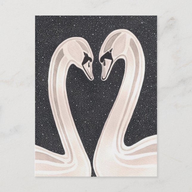 Dauerhafte Liebe Postkarte (Vorderseite)