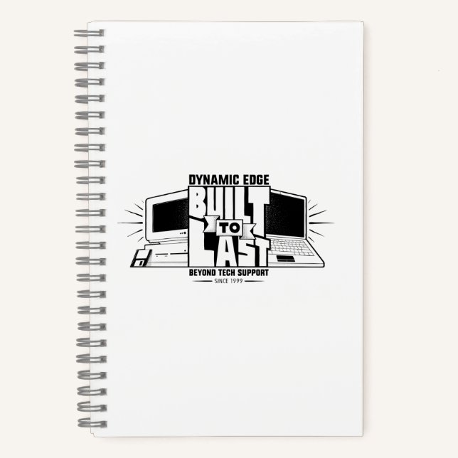 Dauerhaftes Notebook Notizbuch (Vorderseite)