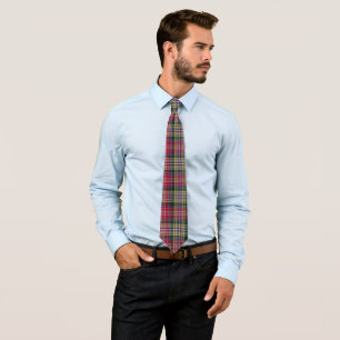 Dauerhaftes Tartan Karo Schottisches Muster Krawatte