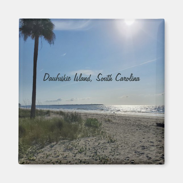 Daufuskie Island Hilton Head South Carolina Beach Magnet (Vorne)