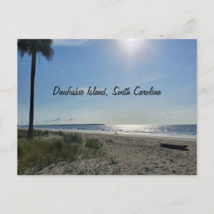 Daufuskie Island Hilton Head South Carolina Beach Postkarte