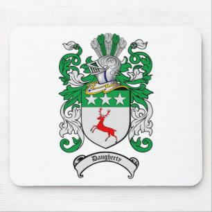 DAUGHERTY FAMILIENWAPPEN - DAUGHERTY WAPPEN MOUSEPAD