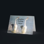 DAUGHTER BIRTHDAY TANCE KARTE<br><div class="desc">Diese beiden sind so glücklich,  denn es ist YOUR DAUGHTER feiern den Tag,  an dem sie geboren war :) Haben FUN geben diese Karte "Ihre Tochter"</div>