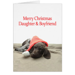 Daughter & Boyfriend Glossy Grizzy Weihnachten