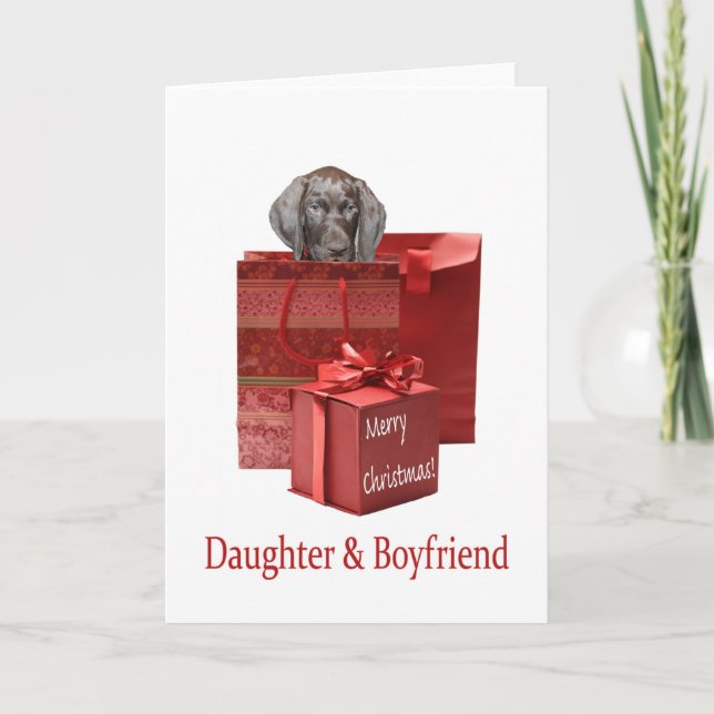 Daughter & Boyfriend Glossy Grizzy Weihnachten (Vorderseite)