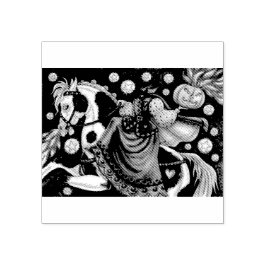 DAUGHTER DER SCHLAFENHOLLOW HALLOWEEN RUBBER-BRIEF GUMMISTEMPEL