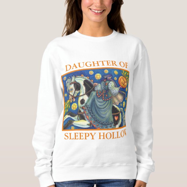 DAUGHTER DER SCHLAFHOLLOW HALLOWEEN SWEATSHIRT (Vorderseite)