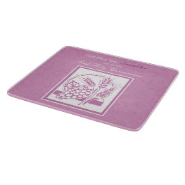 Daughter Erste Kommune, rosa Schneidebrett