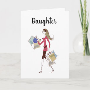 **DAUGHTER** FEIERT SIE!BIRTHTAG KARTE
