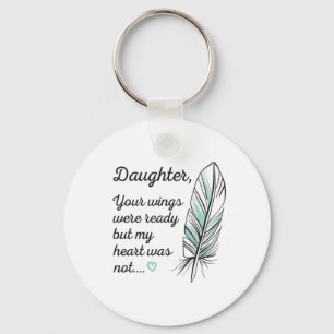 Daughter Flüge waren von meinem Herzen fertig, nic Schlüsselanhänger