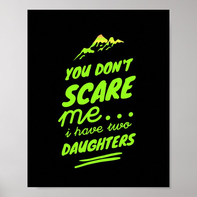 Daughter Funny Mütter Tagesgeschenk für Mutter ihr Poster (Vorne)