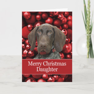 Daughter Glossy Grizzly Frohe Weihnachten