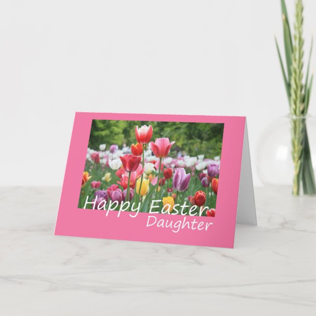 Daughter Happy Oaster Feiertagskarte (Vorderseite)