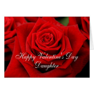 Daughter Happy Valentine's Day Rose