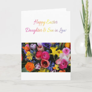 Daughter & Husband Happy Oaster Feiertagskarte