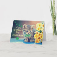 Daughter-in-Law St. Patrick’s Day Kitten w/Daisie