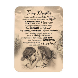 Daughter Lovers | Für meine Tochter Liebe Mama Magnet