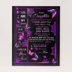 Daughter Lovers   Für meine Tochter Liebe Mama Puzzle