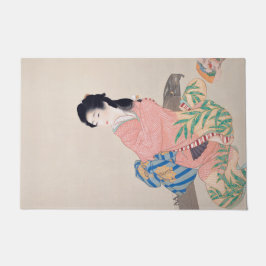 Daughter Miyuki (elegante japanische Dame, asiatis Fußmatte