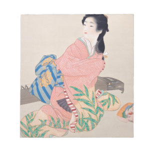 Daughter Miyuki (schöne japanische Frau) (asiatisc Notizblock