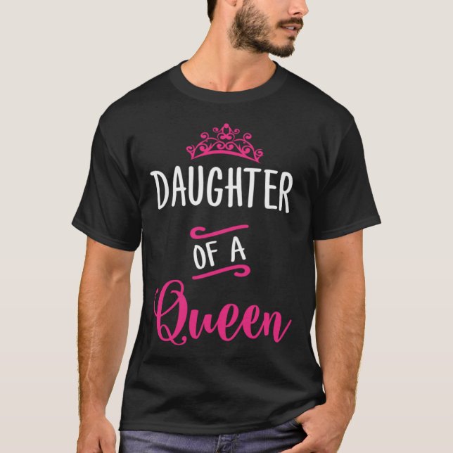 Daughter of a Queen Adventure Awaits T-Shirt (Vorderseite)