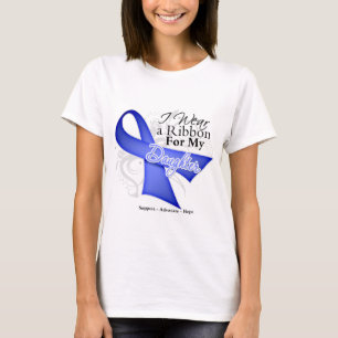 Daughter Periwinkle Ribbon - Magenkrebs T-Shirt