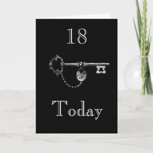 DAUGHTER/SON 18. BIRTHDAY CARD KARTE