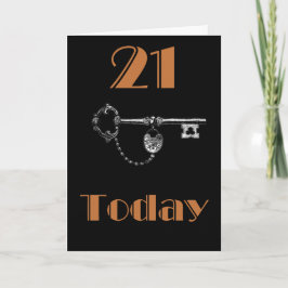 DAUGHTER/SON 21. BIRTHDAY CARD KARTE
