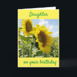 **DAUGHTER** SUNFLOWER FÜR IHREN GEBURTSTAG KARTE<br><div class="desc">LASS "DEINE SPEZIELLE TOCHTER**" WEISS,  WIE VIEL SIE "DICH" AUF IHREM SEHR BESONDEREN TAG MIT DIESER LIEBLINGEN KARTE BEDANKT UND DANKE FÜR DAS STOPPEN VON 1 MEINER 8 STORES!</div>