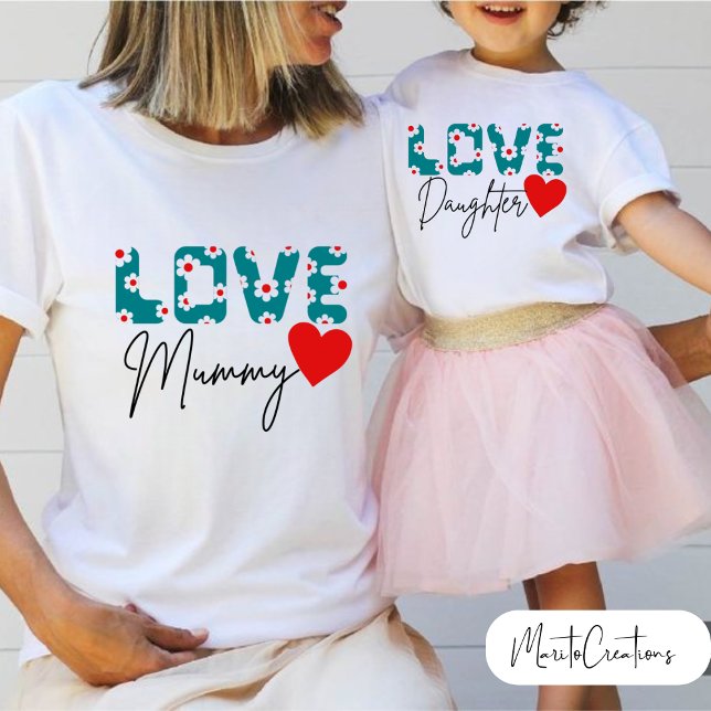 Daughter T-shirt to celebrate Mother's Day (Von Creator hochgeladen)