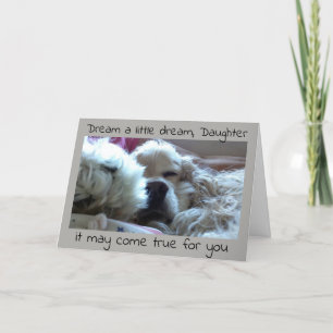 *DAUGHTER* TRADUATE DREAM IT UND ES KANN WAHR WERD KARTE