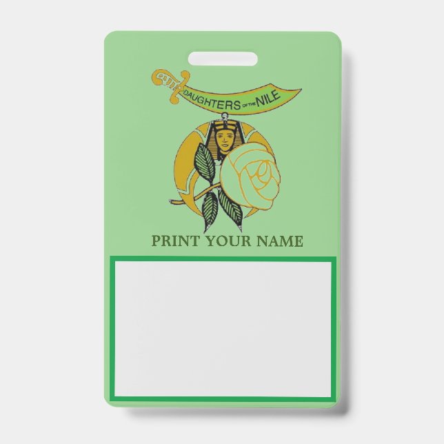 DAUGHTERS DER NILE AUSWEIS (Vorderseite)
