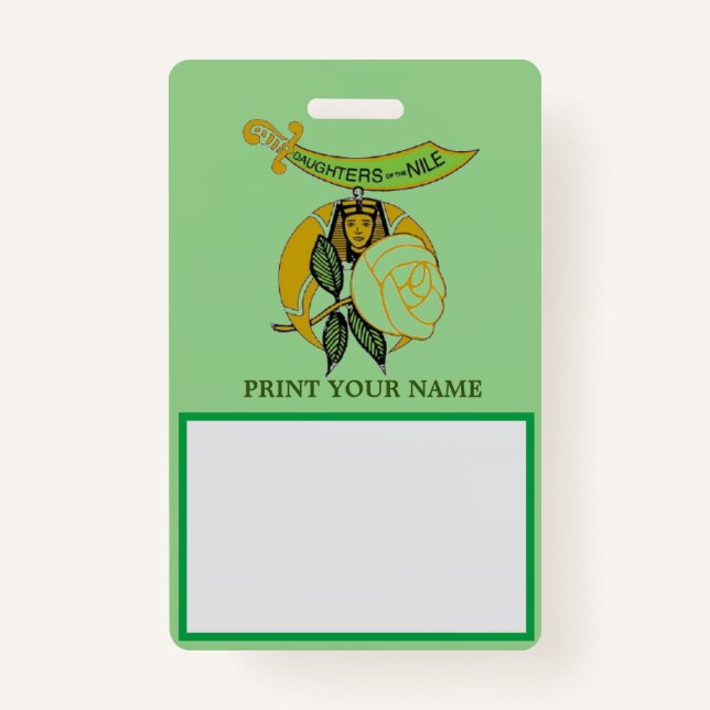 DAUGHTERS DER NILE AUSWEIS (Vorderseite)