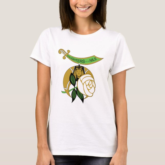 Daughters of the Nile Shriners AAONMS DON OES  T-Shirt (Vorderseite)
