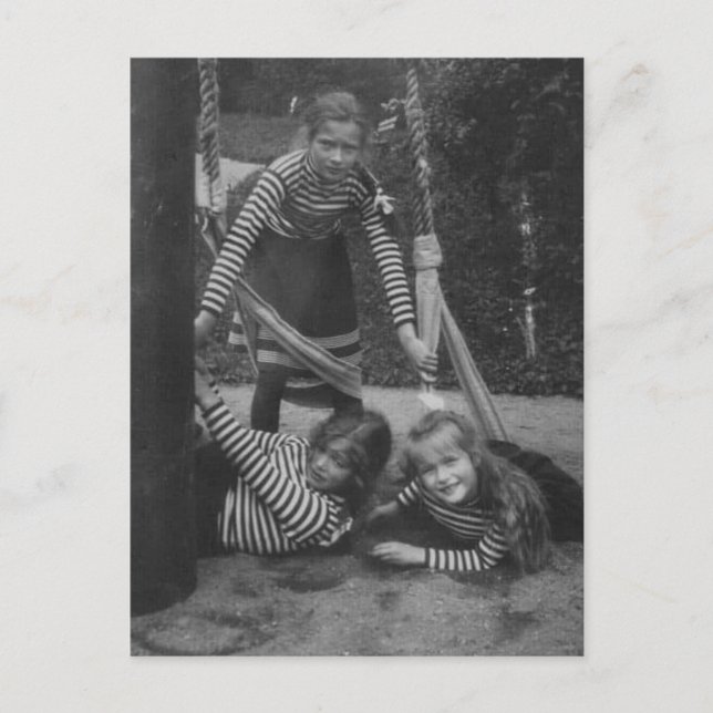 Daughters tsar of Russia Tatiana, Maria, Anastasia Postkarte (Vorderseite)