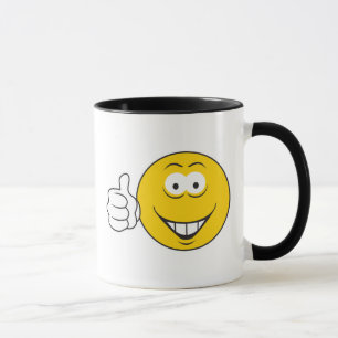Daumen Hoch Gesicht Tasse