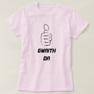 Daumen hoch und gwaith da (gute Arbeit) T-Shirt