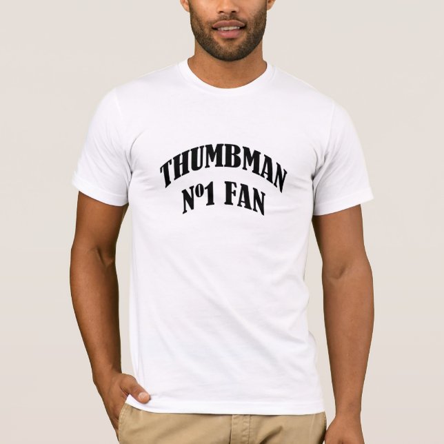 DAUMEN-MANN-FAN T-Shirt (Vorderseite)