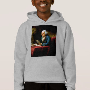 Daumen-Porträt, Benjamin Franklin Gründungsvater Hoodie
