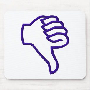 Daumen runter mousepad