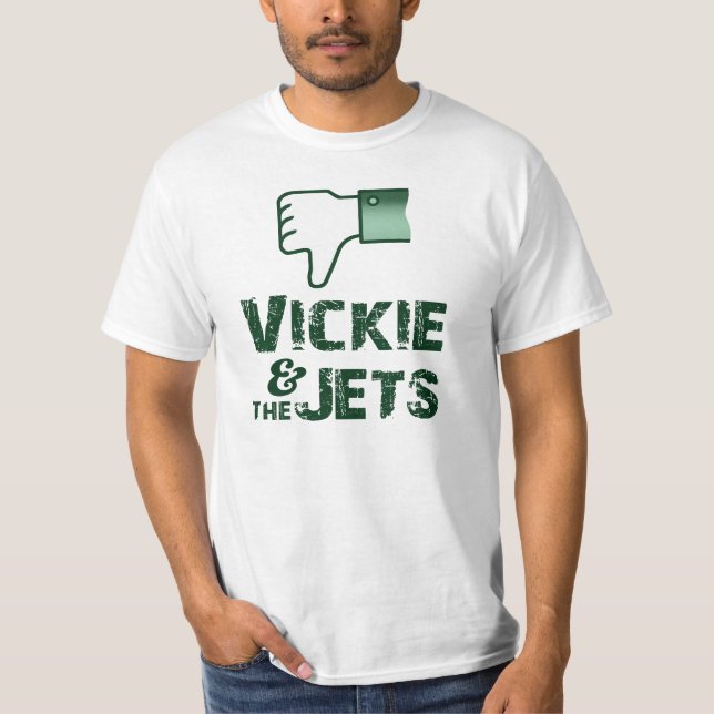 Daumen unten, Vickie und die Jets T-Shirt (Vorderseite)