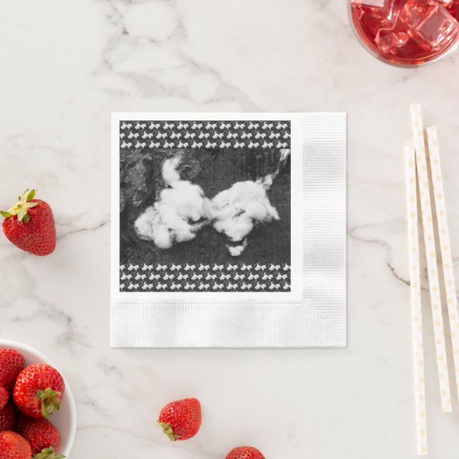 Daunendecken Serviette (Beispiel)