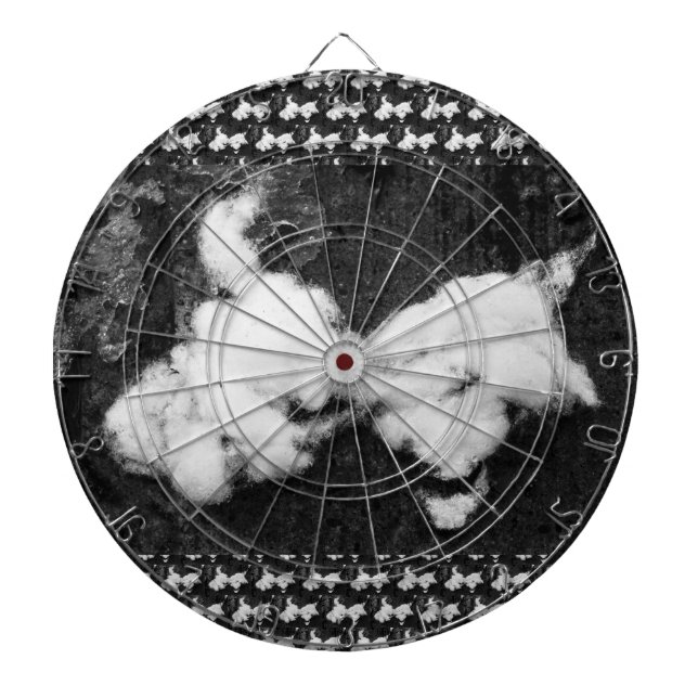 Daunendekart Dartscheibe (vorne)