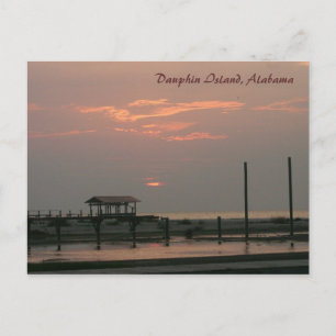 Dauphin Island, Alabama Postkarte