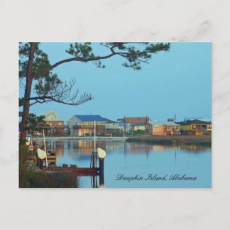 Dauphin Island, Alabama Postkarte
