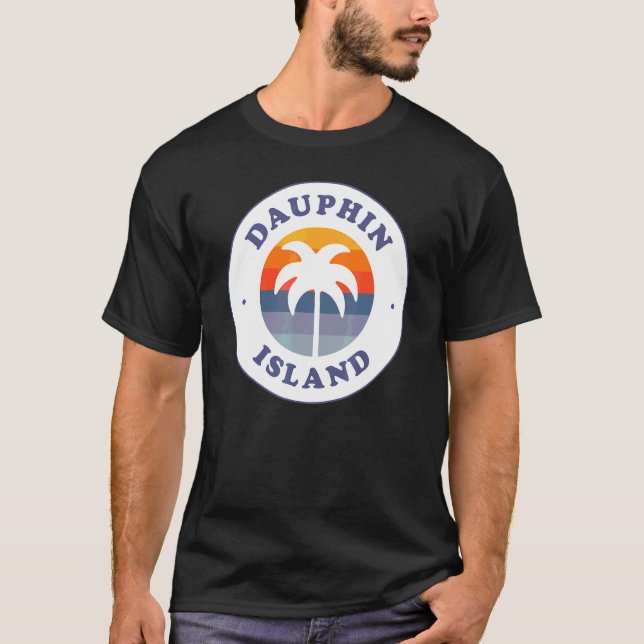 Dauphin Island Beach Alabama Al Gulf Coast Souveni T-Shirt (Vorderseite)