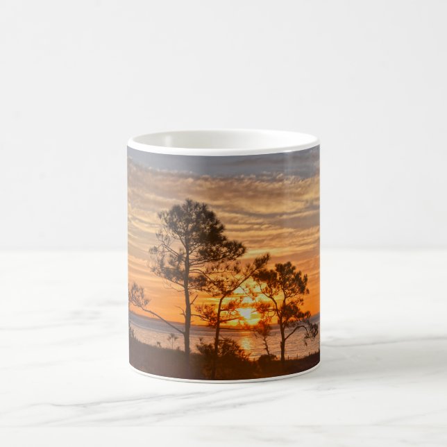 Dauphin Island Refugium Sunrise, Alabama Kaffeetasse (Mittel)