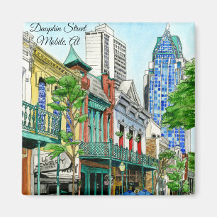 Dauphin-Straßen-Mobile-Magnet Magnet