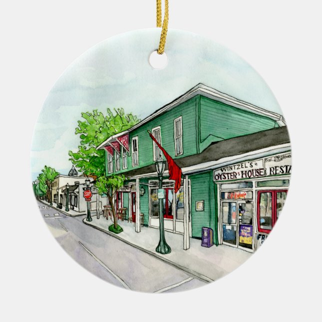 Dauphin Street Mobile, AL Ornament (Vorne)